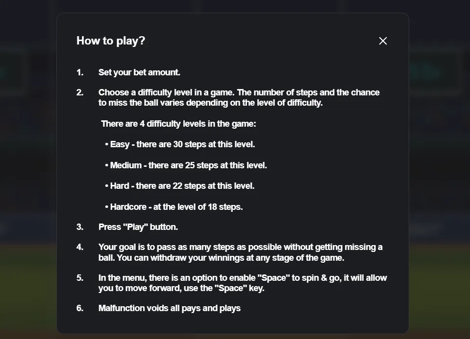 How to play Cricket Road crash game with step-by-step timing instructions